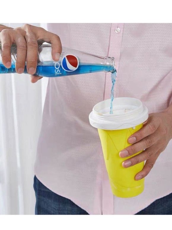 One Pinch Into An Slushy Cup, Shake The Smoothie Cup, And The Second Fast Cooling Cup Becomes A Pinch Cup. - Image 4