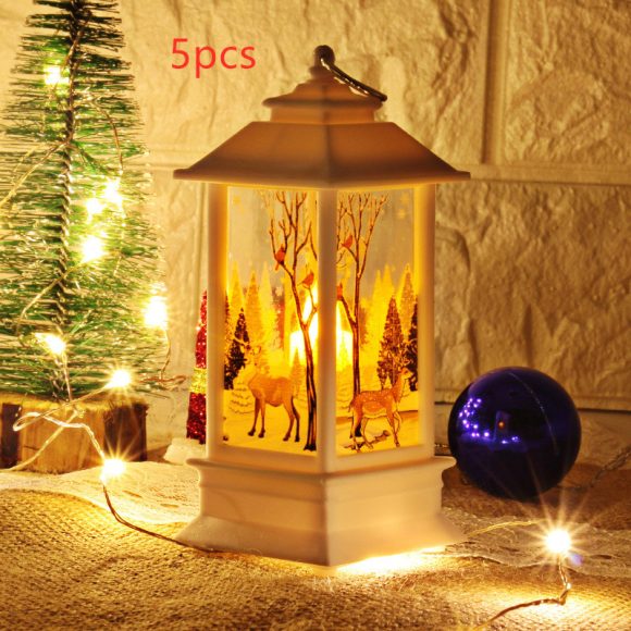 Santa Claus Snowman Light Merry Christmas Home Decor - Image 5