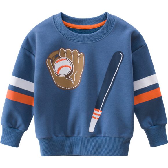 Children's sweater and velvet boy pullover - Image 2
