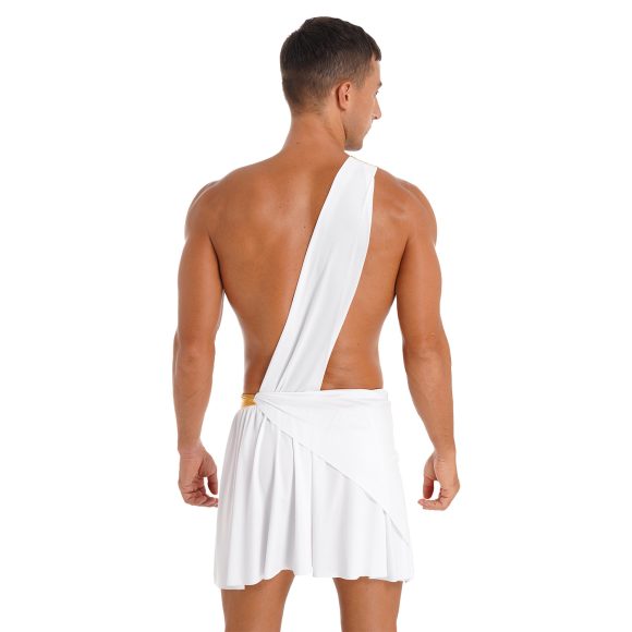 Men's Ancient Greek God Gladiator Cosplay Costume - Image 2