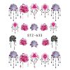1pcs Nail Sticker Butterfly Flower Water Transfer Decal Sliders for Nail Art Decoration Tattoo Manicure Wraps Tools Tip JISTZ508 - Image 3