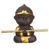Chinese Purple Clay Kung Fu Tea Set Tea Pet Monkey King for Home Tea Tray Decoration Tea Tray Sun Wukong Statues Sculptures - Image 5