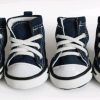 Pet denim canvas shoes dog shoes, sports and leisure waterproof non-slip dog shoes breathable and comfortable - Image 6