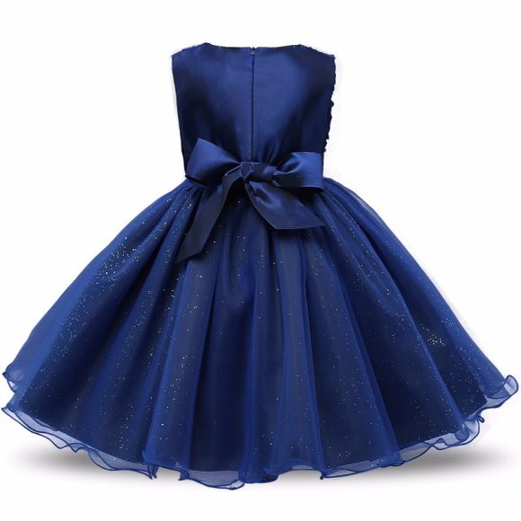 Princess Flower Girl Dress Summer Tutu Wedding Birthday Party Dresses - Image 9