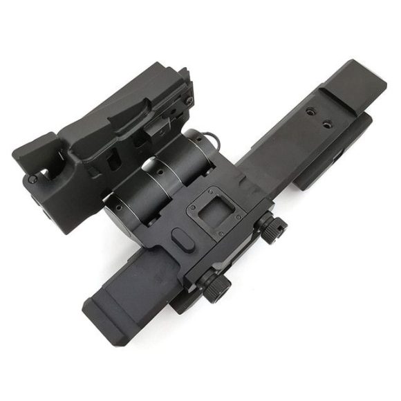 SOTAC-GEAR Tactical G33 Mounts Magnifier Flip-To-Side Quick Detach w/ 5/8" Riser for G23 3X Magnifiers Fits 20mm Picatinny Rail - Image 6