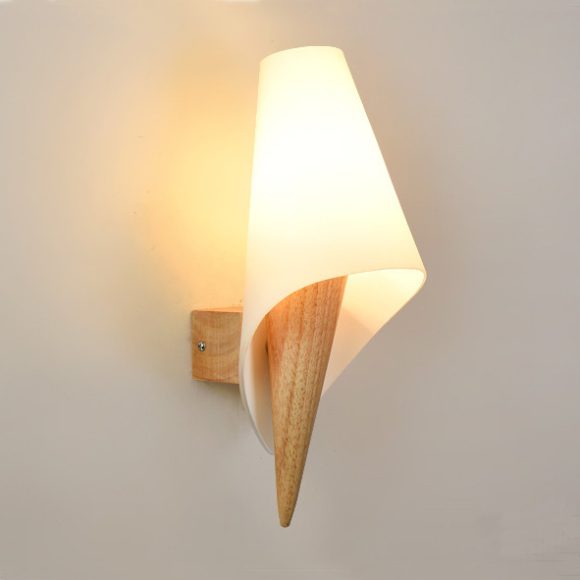 Modern creative household solid wood lamp - Image 6
