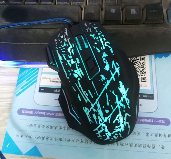 Wired Gaming Mouse 5500DPI 7-Color LED Backlight Optical Mouse Gamer USB 7 Buttons PC Gamer Computer Laptop Desktop Mice - Image 3