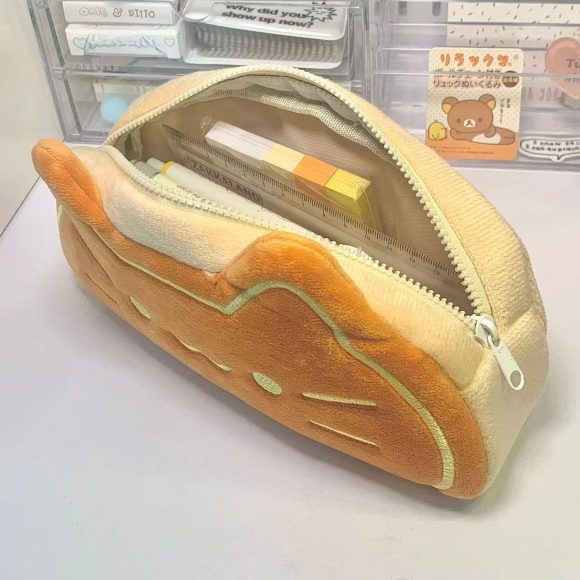 Cartoon Cute Caramel Cat Pencil Case Good-looking - Image 2