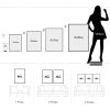 Girl portrait canvas print oil wall art poster - Image 8