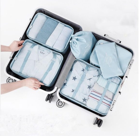 Clothes organizer bag clothes storage bag set