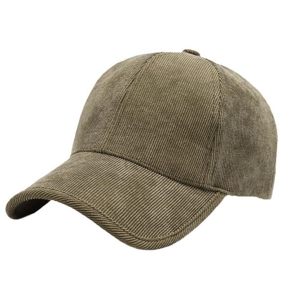Four Seasons Corduroy Color Baseball Cap Casual All-matching - Image 4