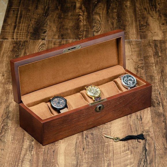 Solid wood watch box - Image 3