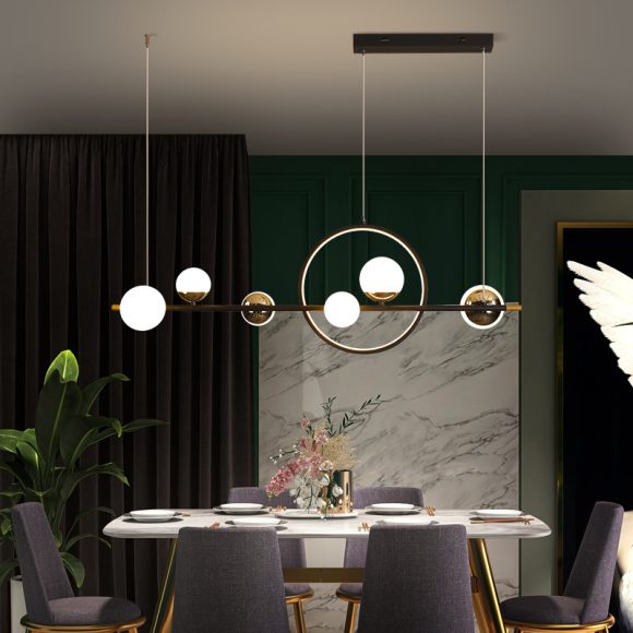 Nordic Creative Restaurant Long Chandelier Modern Simple Personality - Image 2