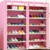 Actionclub Thick Non-woven Double Row Multi-layer Shoe Cabinet Shoe Rack Storage Shoe Organizer Shelves DIY Home Furniture - Image 7