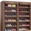 Actionclub Thick Non-woven Double Row Multi-layer Shoe Cabinet Shoe Rack Storage Shoe Organizer Shelves DIY Home Furniture - Image 6