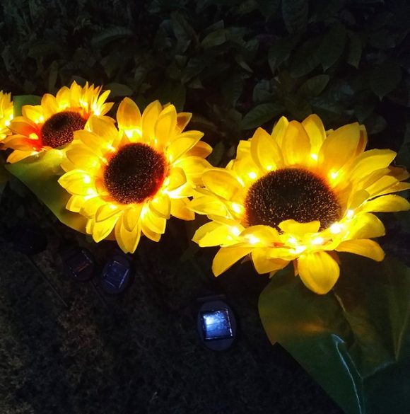 LED Solar Sunflower Lamps Solar Light Decorative Lights - Image 8