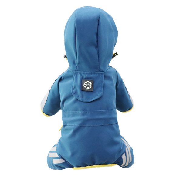 Dog Raincoat Full Package Four Feet Waterproof Rain Cape Pet Products - Image 5