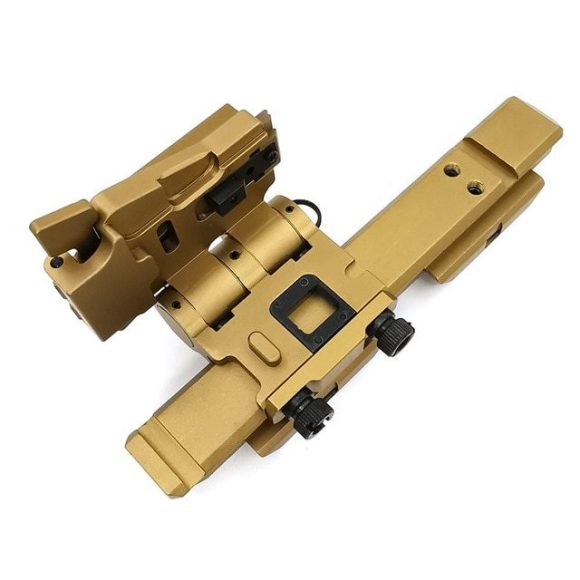 SOTAC-GEAR Tactical G33 Mounts Magnifier Flip-To-Side Quick Detach w/ 5/8" Riser for G23 3X Magnifiers Fits 20mm Picatinny Rail - Image 5