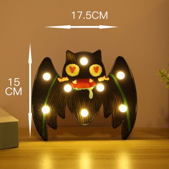 Halloween Lights Decoration LED Light Pumpkin Spider Bat Skull Outdoor Decorative Modeling Room Lights Decor Helloween Party - Image 6