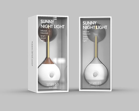 Induction night light corridor bathroom bedroom intelligent human body bedside lamp - Image 4