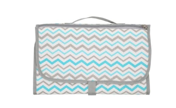Baby Portable Foldable Washable Compact Travel Nappy Diaper Changing Mat Waterproof Baby Floor Mat Change Play Mat & Storage Bag - Image 4