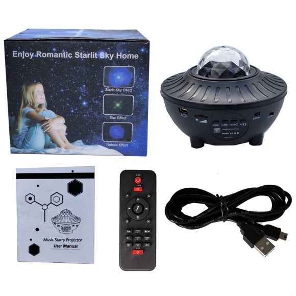 led bluetooth music projector light - Image 3