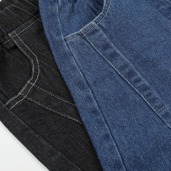 Boys black jeans long pants - Image 3