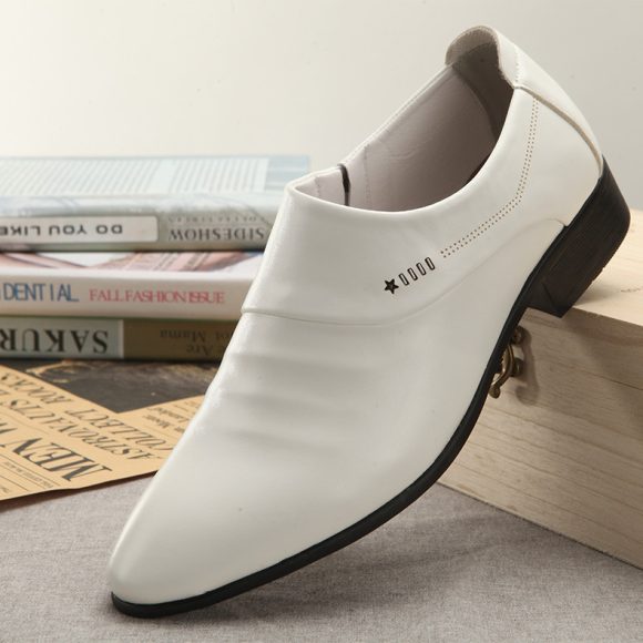 Men's Photo Studio Wedding Photography Casual Leather Shoes
