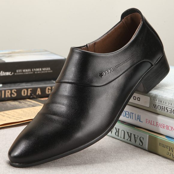 Men's Photo Studio Wedding Photography Casual Leather Shoes - Image 5