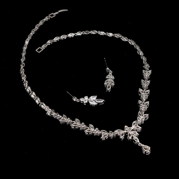 Zircon Simple Bridal Set - Image 6