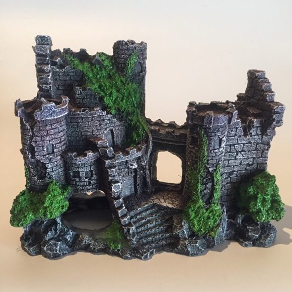 Fish tank resin castle decoration - Image 6