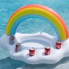 Gay Pride Rainbow Inflatable Pool Float Cooler