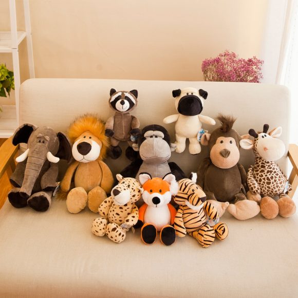 Jungle animal plush toys - Image 4