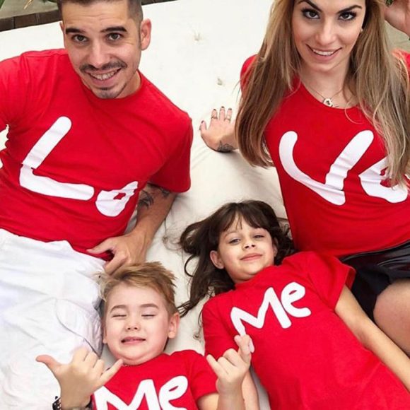 Family Portrait Parent-child Short Sleeve T-shirt - Image 10