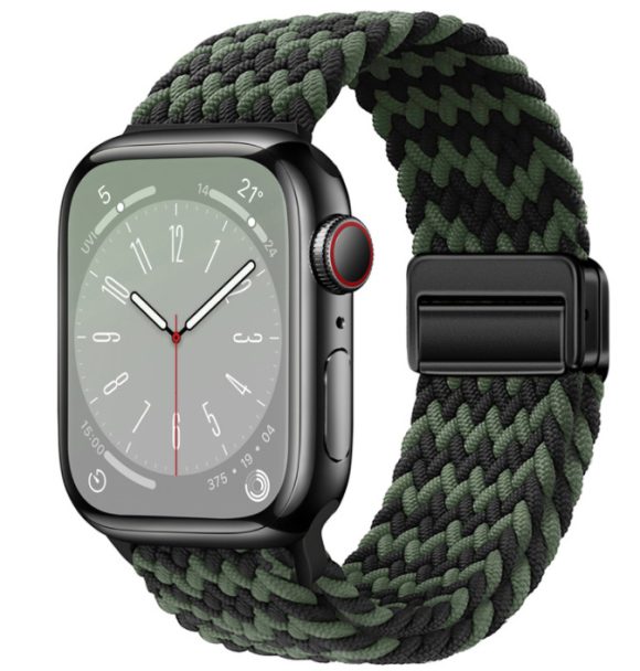 Magnetic Buckle Woven Loop Integrated Strap - Image 9