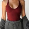 Slim-Fit Solid Color Sleeveless Crew Neck Casual Sports Tank Top - Image 3