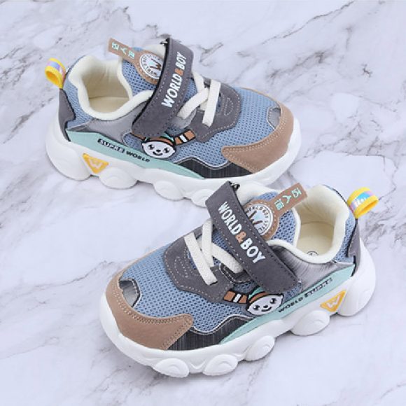 Kids Fashion Breathable Mesh Sneakers - Image 3
