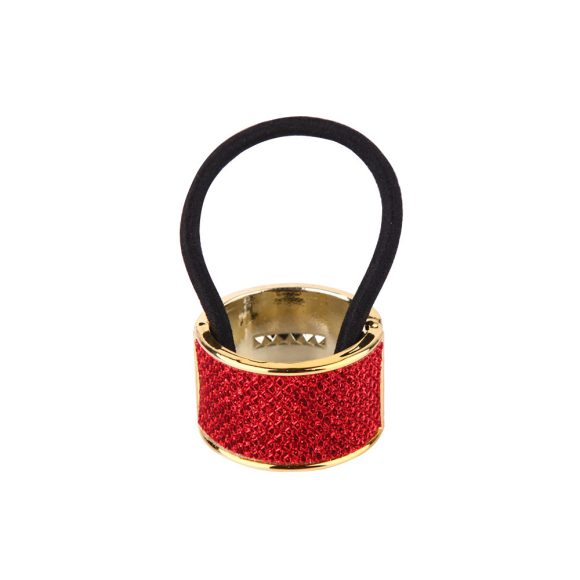 Korean Version Of Imitation Alloy Hair Tie Round Ponytail Buckle Rose Gold Ornament - Image 2