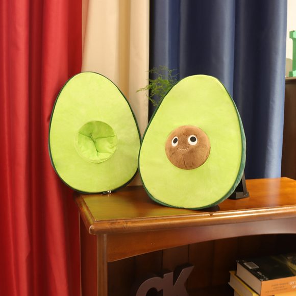 Cute Fruit Avocado Plush Toy Stuffed Doll Baby Kids Children Girls Boys Creativey Birthday Gift Sofa Cushion Home Room Decor - Image 2