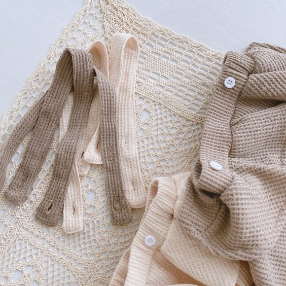 Baby Romper 0-2 Years Old Baby Clothes Baby Girl Foreign Style Pleated Lotus Leaf Sling Climber - Image 4