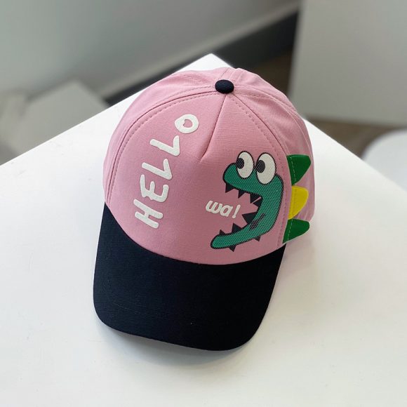 Children's Cartoon Color Matching Baseball Cap - Image 2