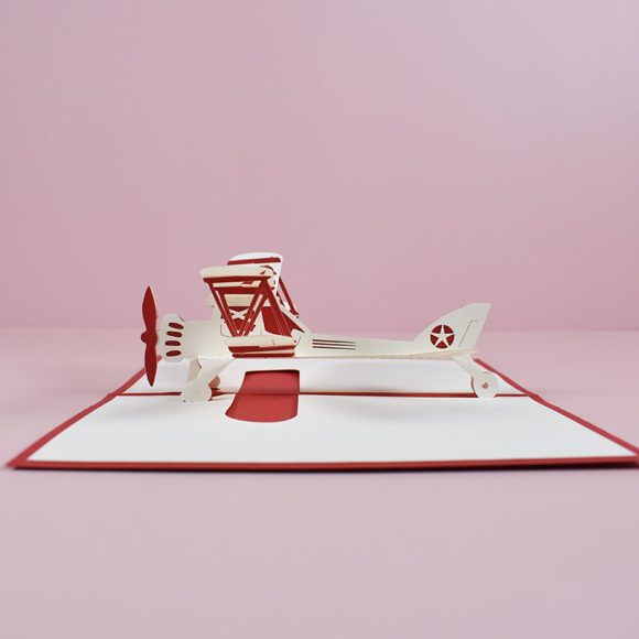 Children's Handmade Aircraft Creative Three-dimensional Greeting Cards - Image 4