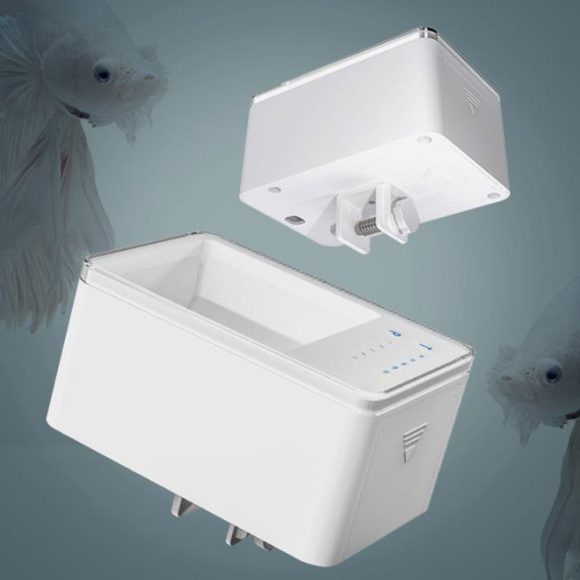 Pet Feeding Fish Food Dispenser Digital Automatic Fish Feeder LED Aquarium Digital Fish Tank - Image 5