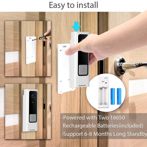Intelligent 1080P Network Wireless Video Intercom Camera - Image 3