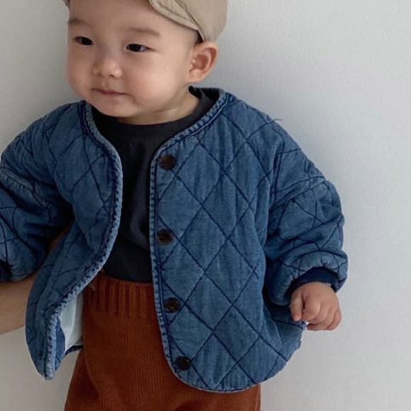 Baby Autumn Winter Cowboy Coat - Image 3