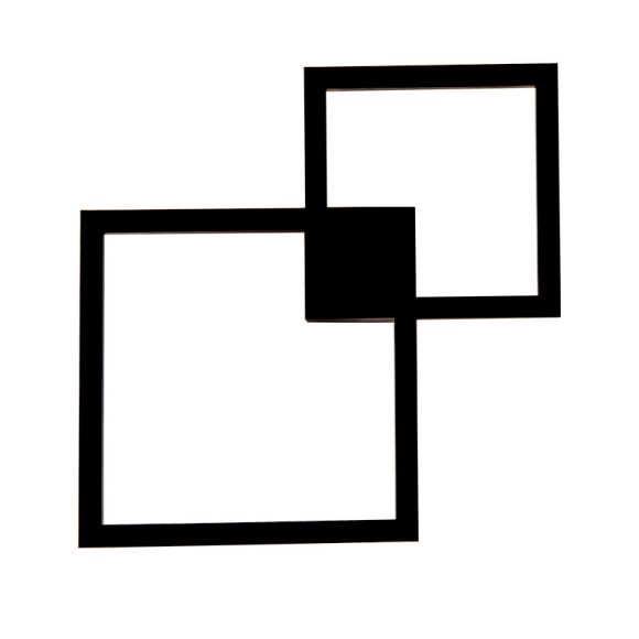 Modern Creative Geometric Square Aisle Wall Decoration Lamps - Image 3