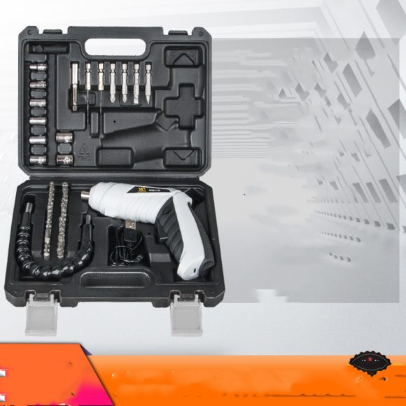 Multifunctional Rechargeable Lithium Battery Screwdriver Screwdriver Mini Screwdriver Set - Image 3