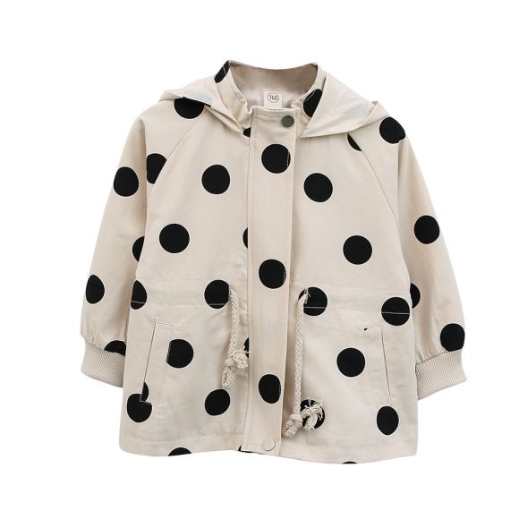 Baby Casual Tops, Baby Wear, Children's Western Style Polka Dot Jacket - Image 4