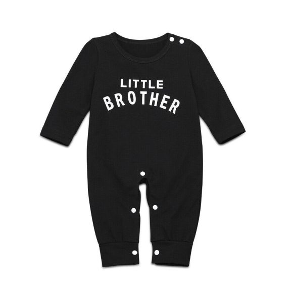 Male Alphabet Long Sleeved Romper Newborn Baby Jumpsuit Female Baby Casual Romper - Image 3