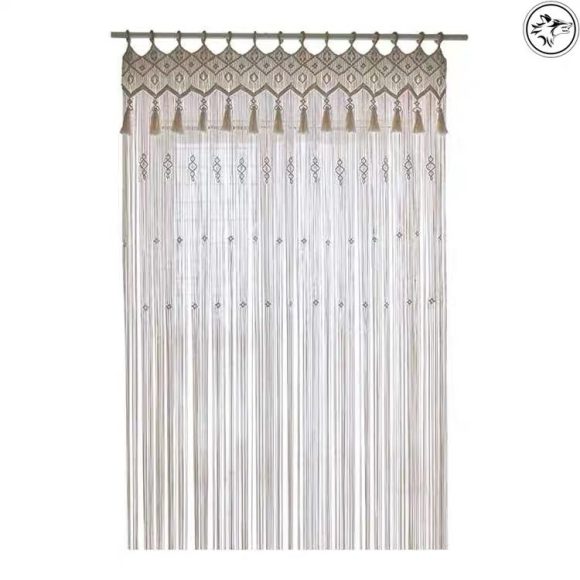 Bohemian Hand-Woven Tapestry Curtain Partition Bohemian Wedding Background Hanging Curtain Curtain Decoration - Image 5